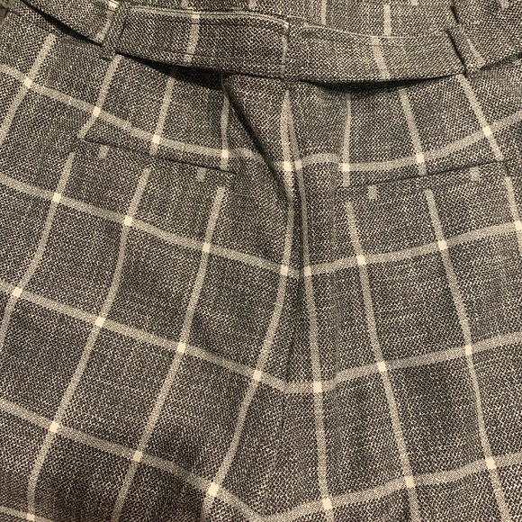 NWOT WHBM 5” Short Plaid High Waisted Luxe Shorts - Picture 8 of 11